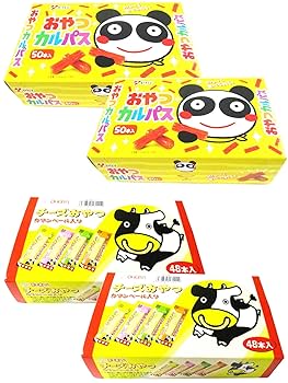 Amazon | おやつカルパス チーズおやつ 4箱 業務用 おつまみ